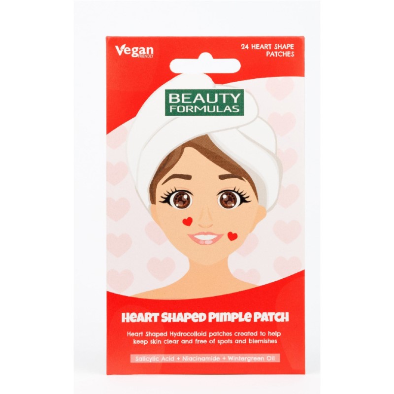 Hydrożelowe plastry na niedoskonałości skóry serca