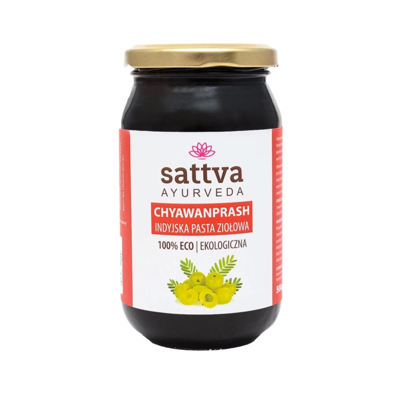 Sattva Chyawanprash 500 g inyjska pasta ziołowa