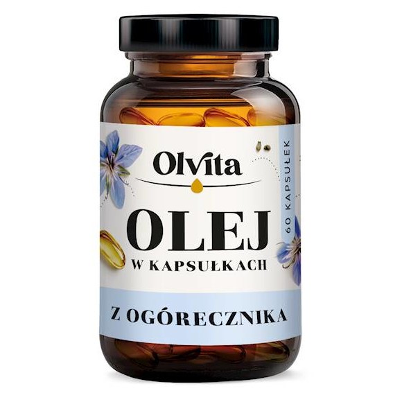 Olvita Olej Z Ogórecznika W Kapsułkach 60Kaps Olvita Olej Z Ogórecznika W Kapsułkach 60Kaps