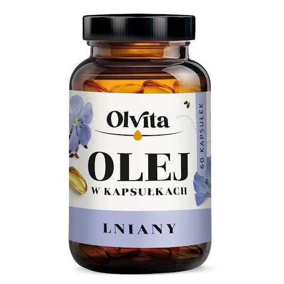 Olvita Olej Lniany 60 Kaps. Olvita Olej Lniany 60 Kaps.