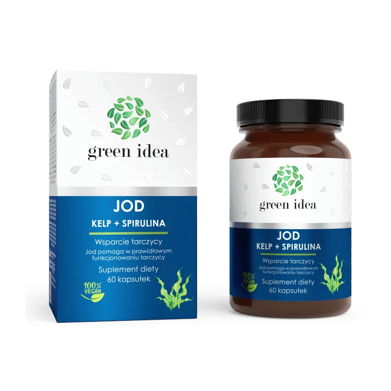 Green Idea JOD kelp + spirulina 60 k Green Idea JOD kelp + spirulina 60 k