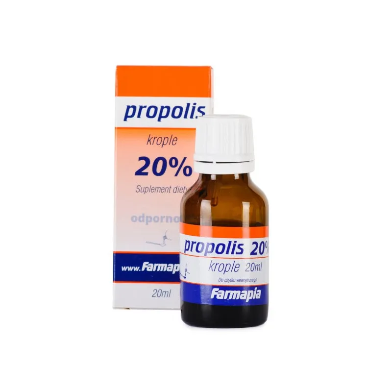 Farmapia Propolis krople 20% 20 ml Farmapia Propolis krople 20% 20 ml
