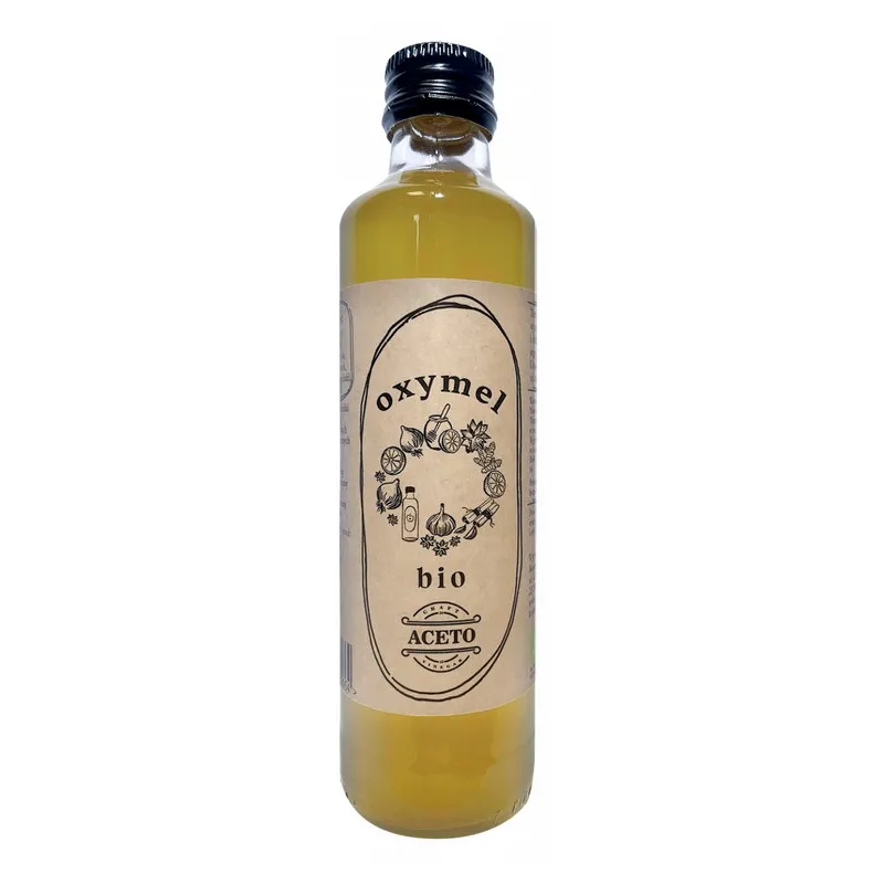Oxymel BIO butelka szklana 250 ml ACETO Oxymel BIO butelka szklana 250 ml ACETO