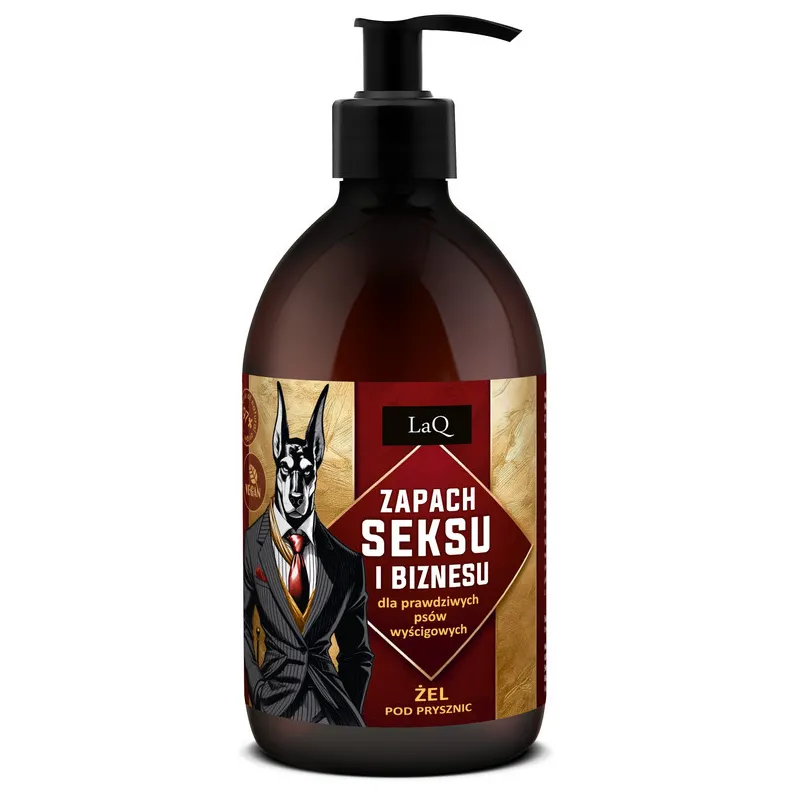 LAQ Zapach seksu i biznesu żel pod prysznic 500 ml LAQ Zapach seksu i biznesu żel pod prysznic 500 ml