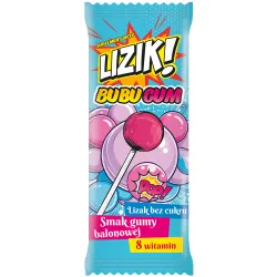 Starpharma LIZIK! BUBUGUM Lizak bez cukru 1 szt