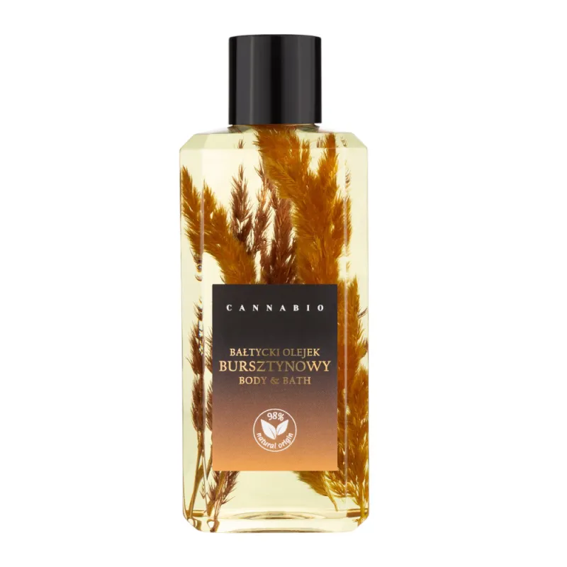 CANNABIO Bałtycki OLejek Bursztynowy 300 ml CANNABIO Bałtycki OLejek Bursztynowy 300 ml