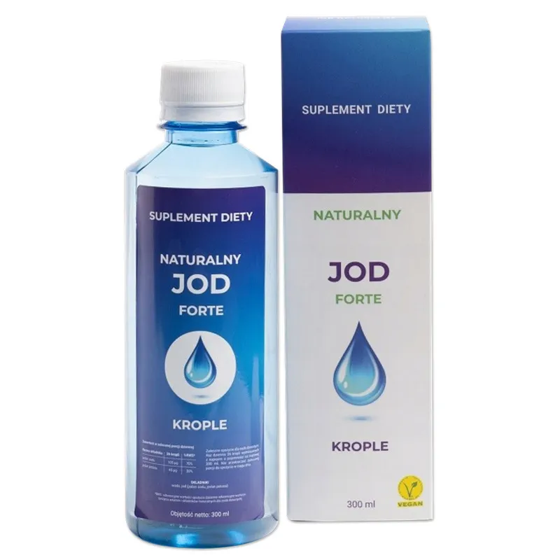 Naturalny Jod FORTE 300 ML krople