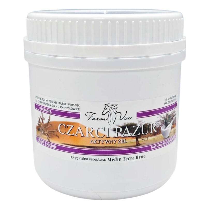Farm-vix Czarci Pazur aktywny żel 600 g