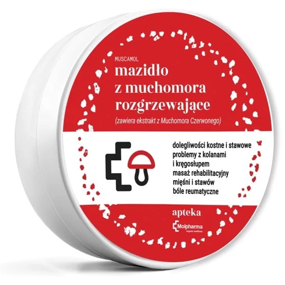 Molpharma Mazidło z muchomora rozgrzewające 100 ml Molpharma Mazidło z muchomora rozgrzewające 100 ml
