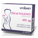 Vitadiet Kwas Foliowy 400Mcg 90 T. Dla Ciężarnych