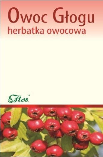 Flos Owoc Głogu 25X2G Flos Owoc Głogu 25X2G