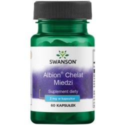 Swanson Albion Chelat Miedzi 2 Mg 60 K