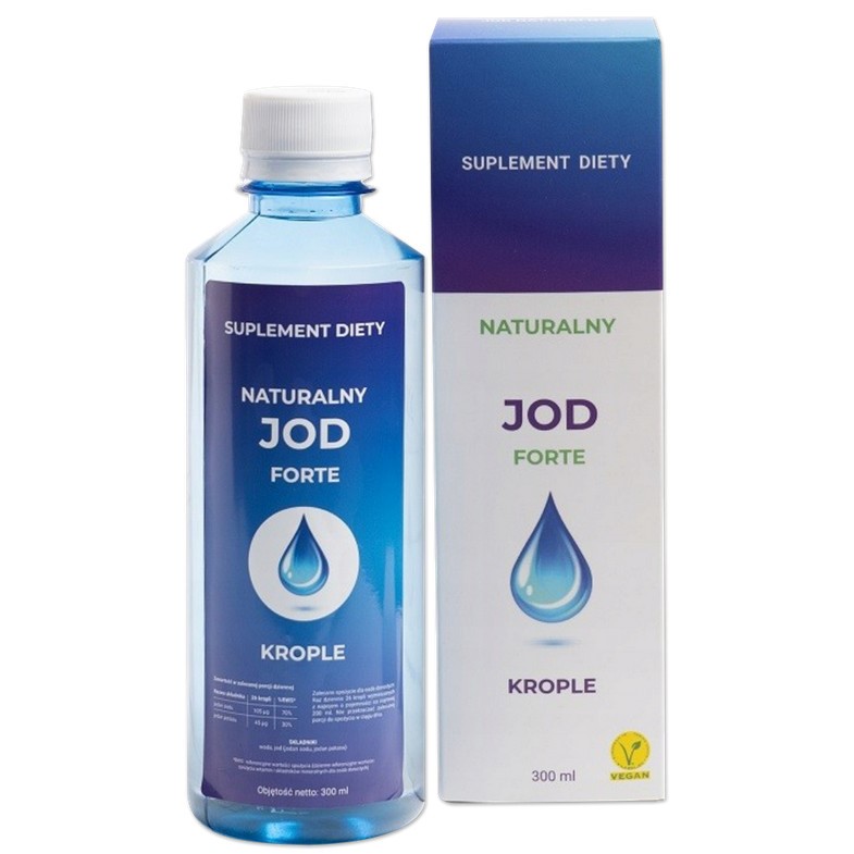 Naturalny Jod FORTE 300 ML krople