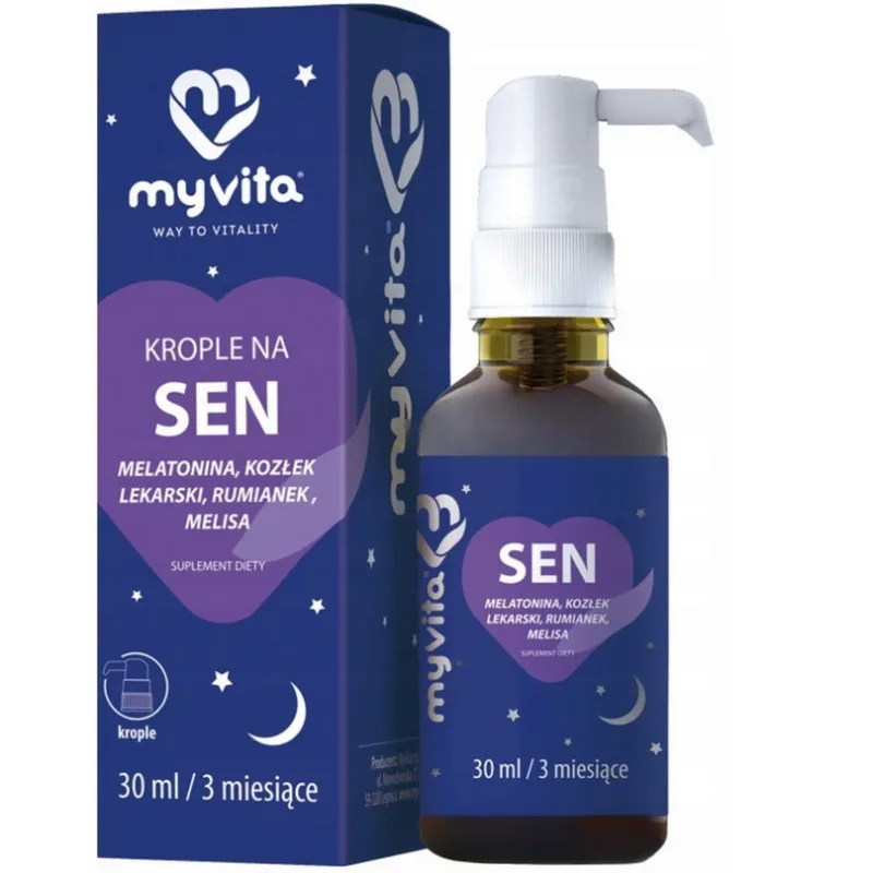 Myvita Krople na Sen 30 ml Myvita Krople na Sen 30 ml