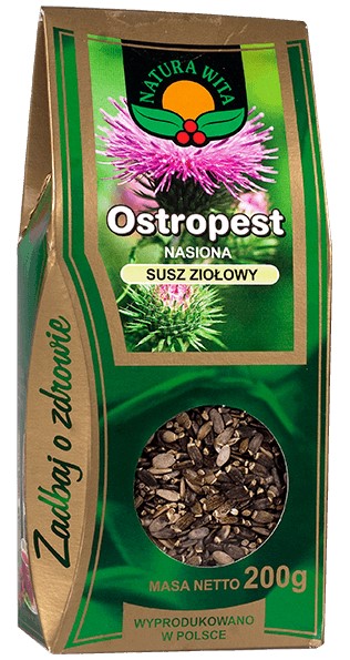 Natura Wita Ostropest Nasiona 200G Natura Wita Ostropest Nasiona 200G