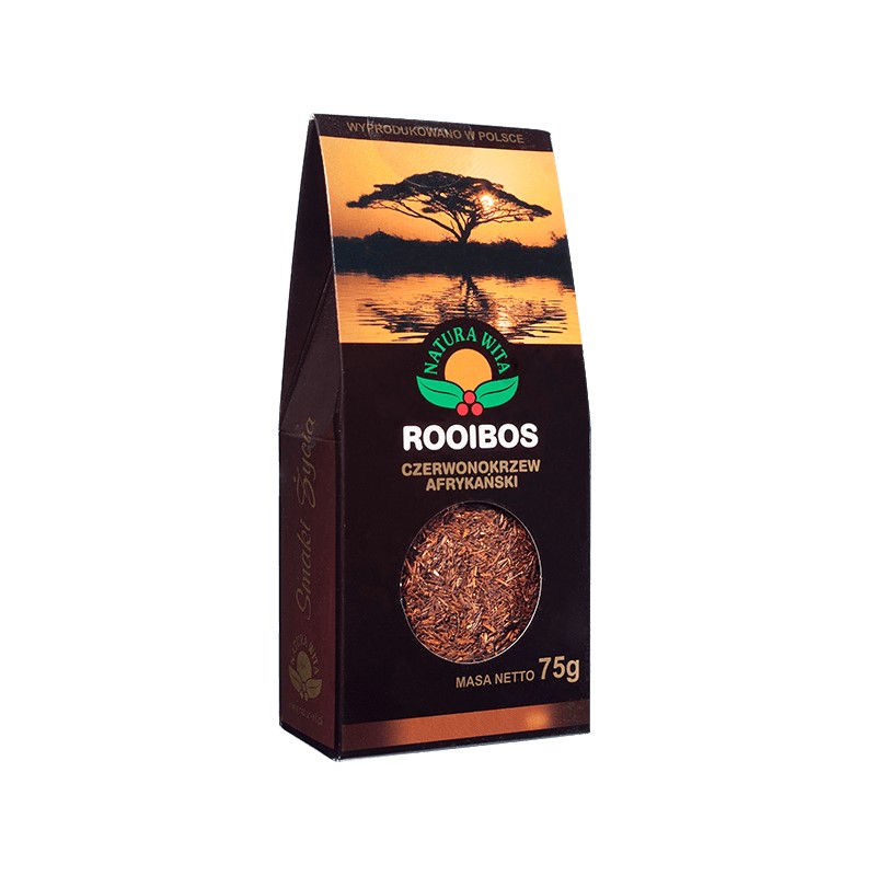 Natura Wita Rooibos Czerwonokrzew Afrykański 75G Natura Wita Rooibos Czerwonokrzew Afrykański 75G