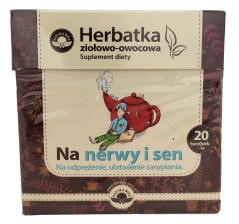 Natura Wita Herbatka Nerwy i sen 20x2g Natura Wita Herbatka Nerwy i sen 20x2g