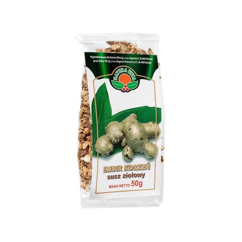 Natura Wita Imbir Korzeń krojony 50G