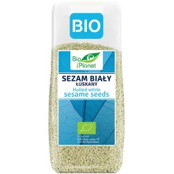 BIO PLANET Sezam biały łuskany BIO 200 g BIO PLANET Sezam biały łuskany BIO 200 g