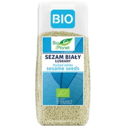 BIO PLANET Sezam biały łuskany BIO 200 g BIO PLANET Sezam biały łuskany BIO 200 g