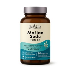 Biovelle Maślan Sodu Forte SR 1000 mg 90 kapsułek