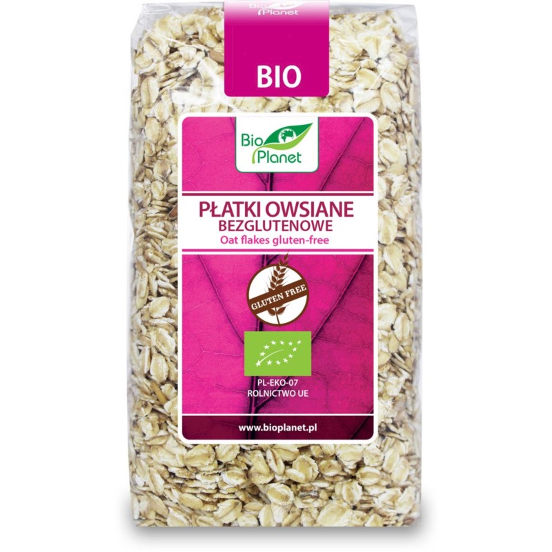 BIO PLANET Płatki owsiane bezglutenowe BIO 300g BIO PLANET Płatki owsiane bezglutenowe BIO 300g