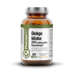 Pharmovit Ginko biloba 24 % glikozydów Herballine