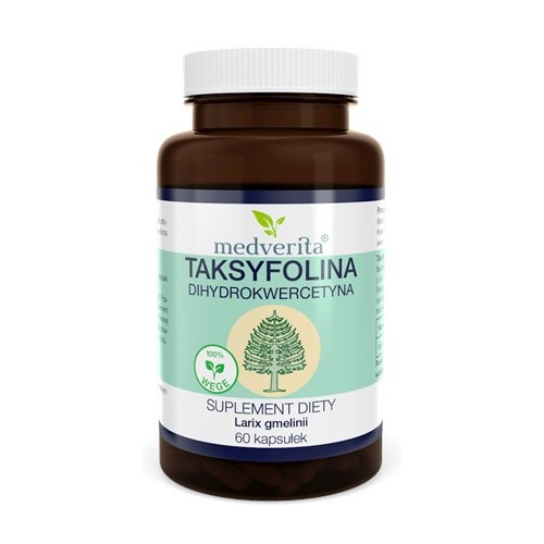 Medverita Taksyfolina dihydrokwercetyna 60 k Medverita Taksyfolina dihydrokwercetyna 60 k
