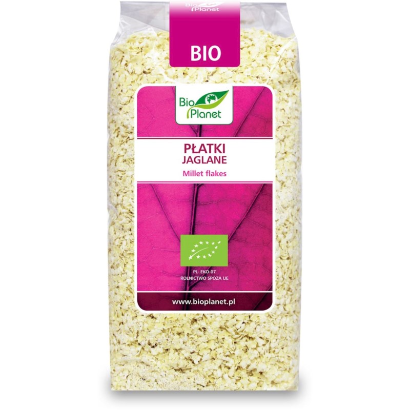 BIO PLANET Płatki jaglane BIO 300g BIO PLANET Płatki jaglane BIO 300g