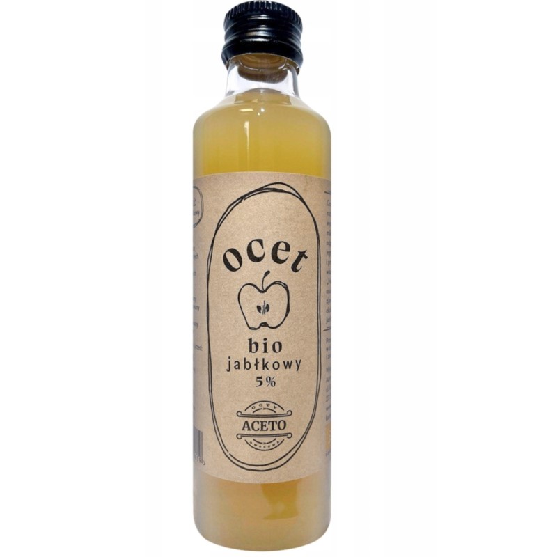 Aceto Ocet jabłkowy BIO 5% nierafinowany 250 ml Aceto Ocet jabłkowy BIO 5% nierafinowany 250 ml