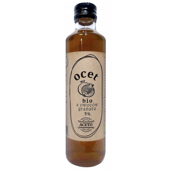 Aceto Ocet z granatu BIO 5% nierafinowany Aceto Ocet z granatu BIO 5% nierafinowany