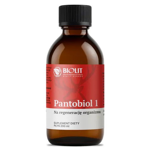 Biolit Pantobiol 1 200 ml regeneracja organizmu