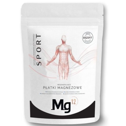 Mg12 Płatki Magnezowe Do Kąpieli Sport 4KgBiszofit