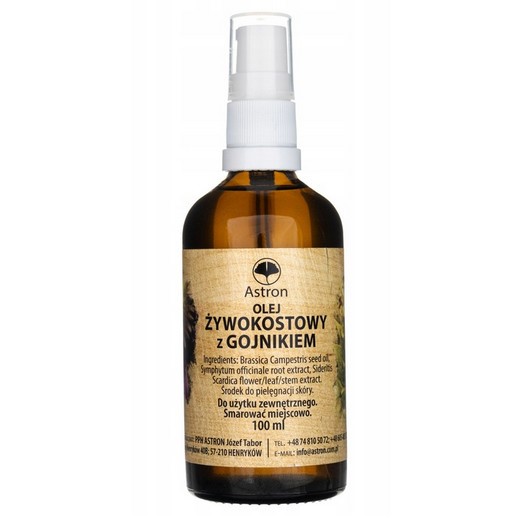 Astron Olej żywokostowy z  gojnikiem 100Ml