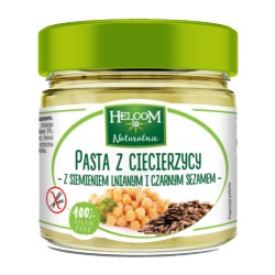 Helcom Pasta z ciecierzycy z siemieniem i sezamem