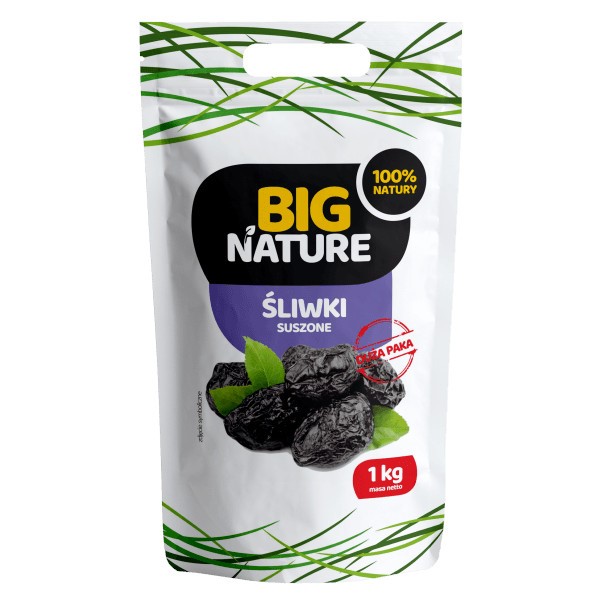 Big Nature Śliwka suszona 1 kg