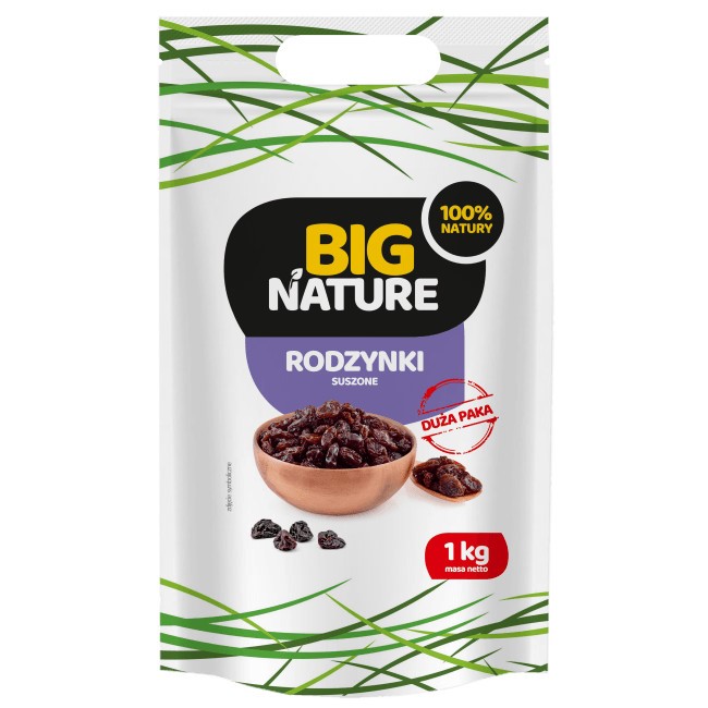 Big Nature Rodzynki suszone 1 kg