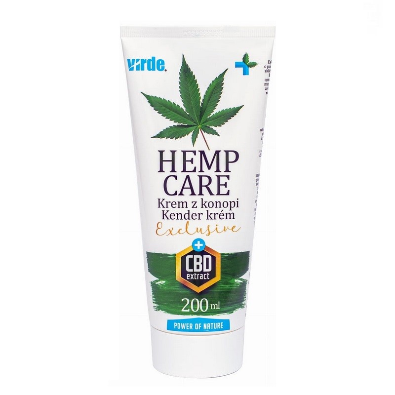 Virde Hemp Care Krem Z Konopi Exlusive CBD 200 ml