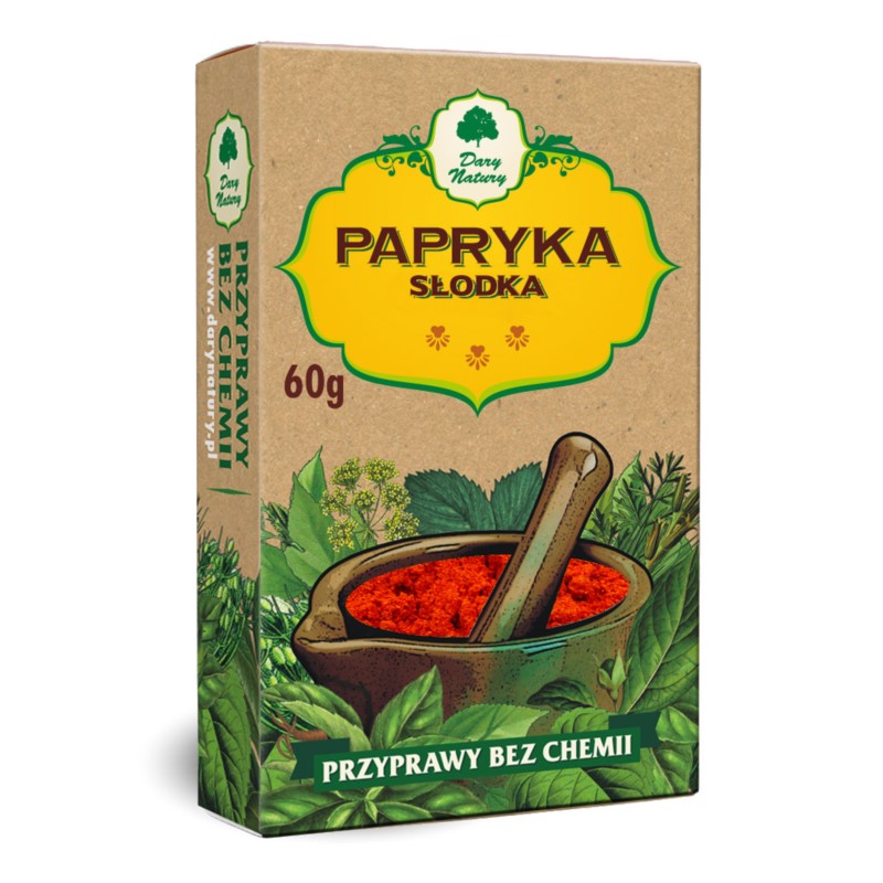 Dary Natury Papryka Słodka 60G Dary Natury Papryka Słodka 60G