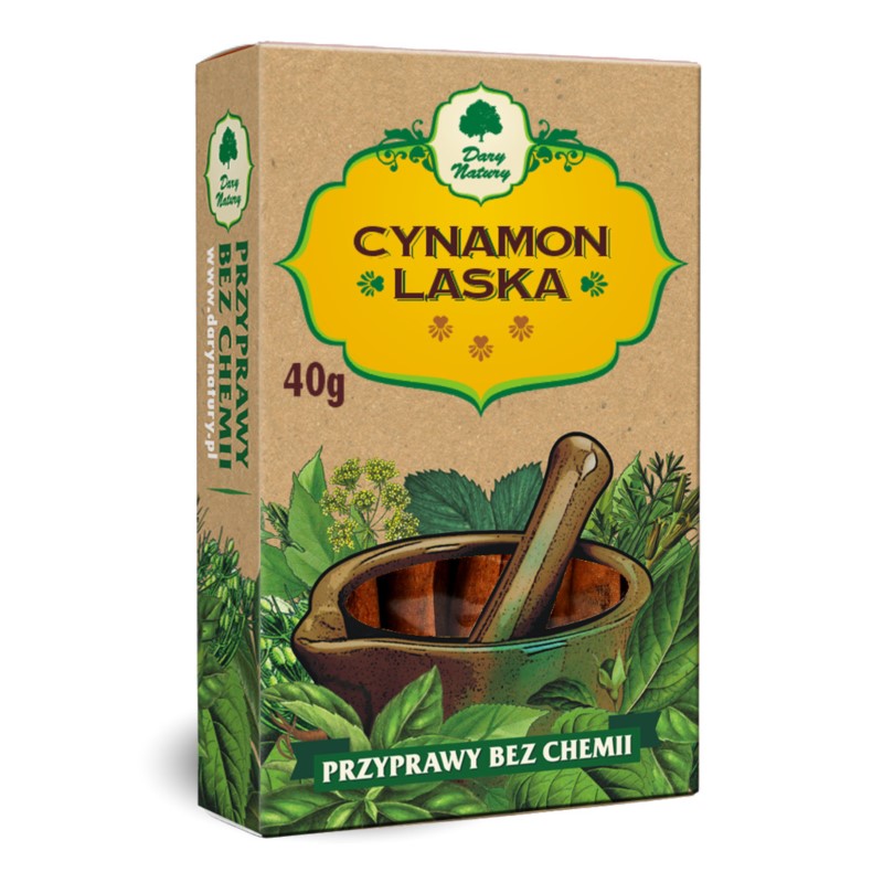 Dary Natury Cynamon Laska 40G Zmniejsza Apetyt Dary Natury Cynamon Laska 40G Zmniejsza Apetyt