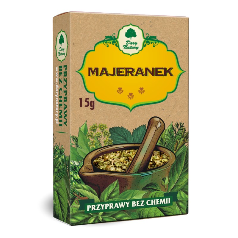 Dary Natury Majeranek 15G Łagodzi Przeziębienie Dary Natury Majeranek 15G Łagodzi Przeziębienie