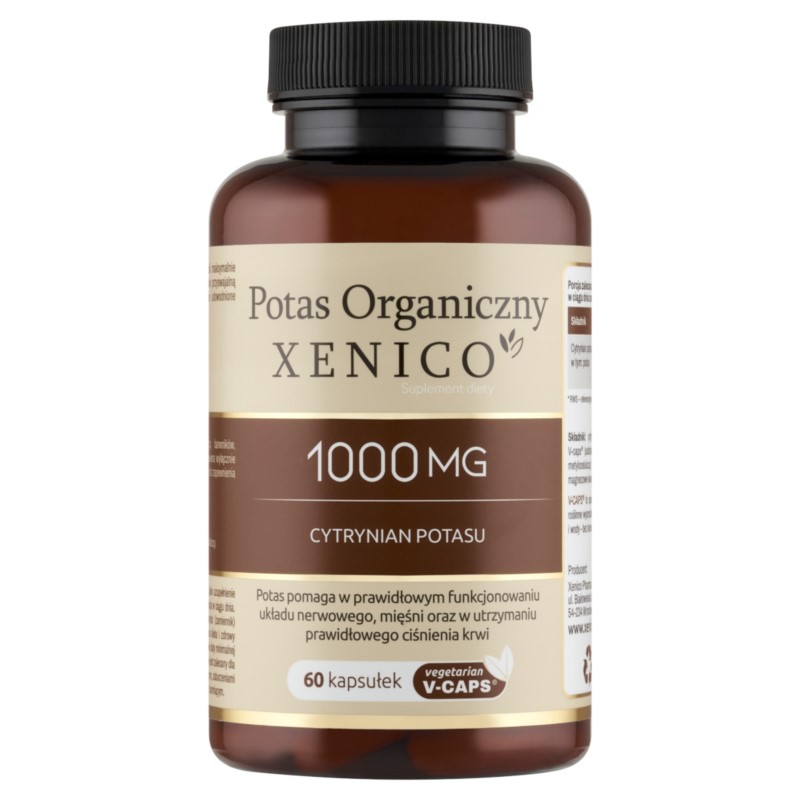 Xenico Potas Organiczny 1000 MG 60 k