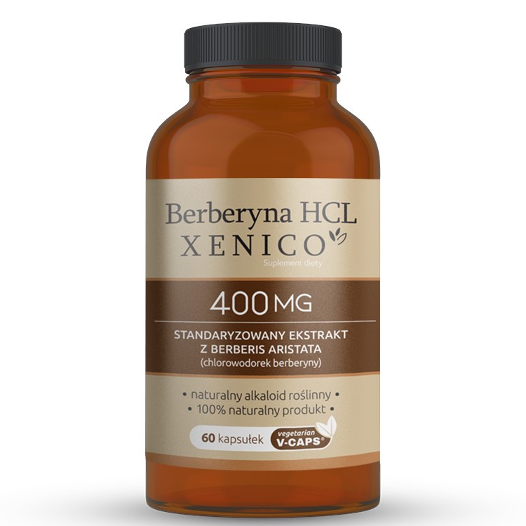Xenicopharma Berberyna HCL Xenico 400 mg 60 k