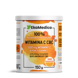 Ekamedica Witamina C CBC pomarańcza 150 g Ekamedica Witamina C CBC pomarańcza 150 g