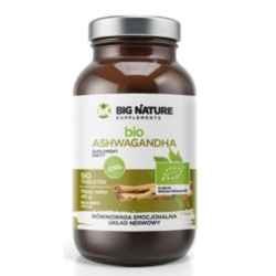 Big Nature bio Ashwagandha 90 t. Big Nature bio Ashwagandha 90 t.