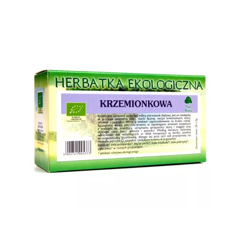 DARY NATURY HERBATA KRZEMIONKOWA 20X2G EKO DARY NATURY HERBATA KRZEMIONKOWA 20X2G EKO