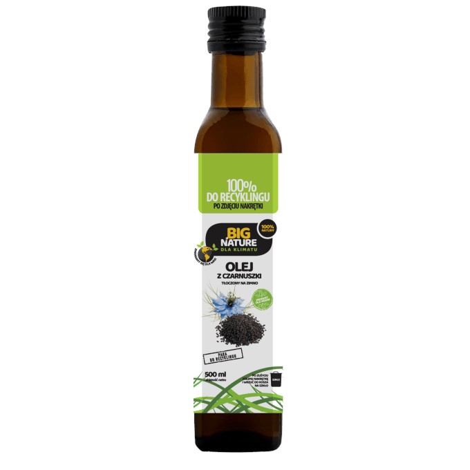 Big Nature Olej z czarnuszki 500 ml