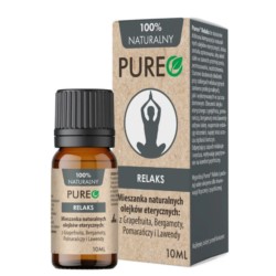 Pureo Olejek RELAKS, mieszanka naturalnych olejków