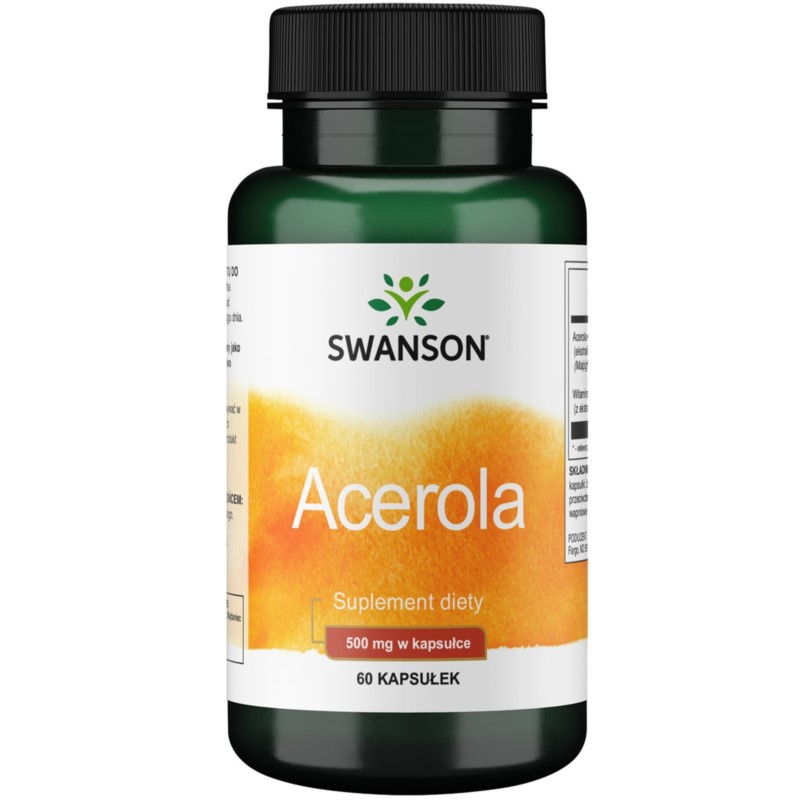 Swanson Acerola 500 Mg 60 K