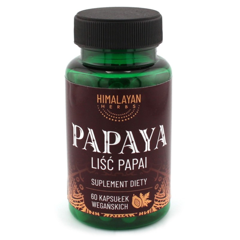 Himalayan Papaya Liść Papai 60 k Himalayan Papaya Liść Papai 60 k